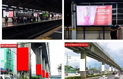 LRT 2 PILLAR ADVERTISING, MRT- 3 LIGHTBOXES ADVERTISING: Train pillars and Lightboxes are effective ways to advertise to commuters and travelers in busy train stations. These advertising mediums provide a great opportunity for brands to reach a large and diverse audience in a high-traffic area.