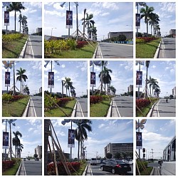 Lamppost Banners Ads: Aseana City-SM MOA |Ortigas Center Pasig City|Makati City|Mandaluyong City|Cavite City. These are outdoor ads that can be found in various cities and towns. These banners are hung along main roads and highways to attract the attention of motorists and pedestrians.