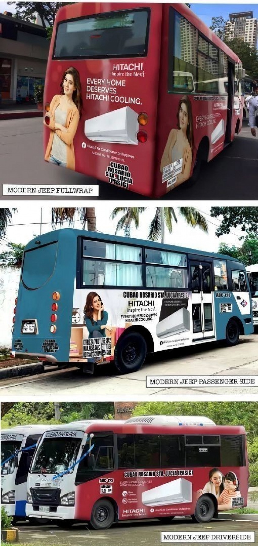 Transit Advertising Philippines: Modernized Jeepney Ads - Modern Jeepney Advertising. Rear or Semi Wrap. Metro Manila-Central Luzon-Southern Luzon-Cebu City-Davao City. Modernized Jeepney or modern jeepney advertising has quickly risen to prominence as a highly effective and budget-friendly marketing tool that enables businesses to connect with a wide range of captive audiences. Its extensive coverage and prominent visibility have solidified its position as a key player in the advertising industry.