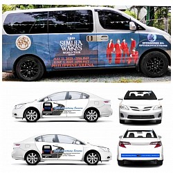 Car Wrap Advertising: The vehicle serves as a moving billboard, promoting the brand as it travels throughout different locations on a daily basis. Car wrap advertising is a creative and impactful way to make a statement and generate brand recognition on the go.