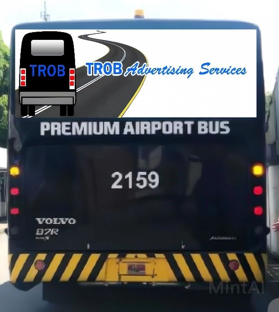 Transit Advertising Philippines: Special execution, NAIA Bus Advertising. Bus advertising in the Philippines is a great way to move your message through neighborhoods and city streets. Bus ads sends your message to pedestrians, vehicles, and riders.